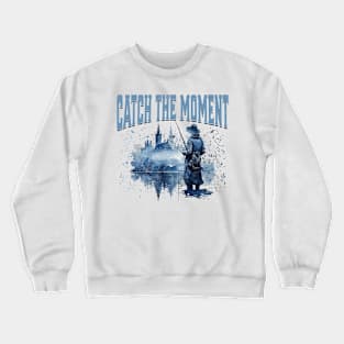 Catch The Moment Fishing Crewneck Sweatshirt